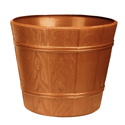 Doniczka DREWNOPODOBNA 7 42cm 7213 terakota