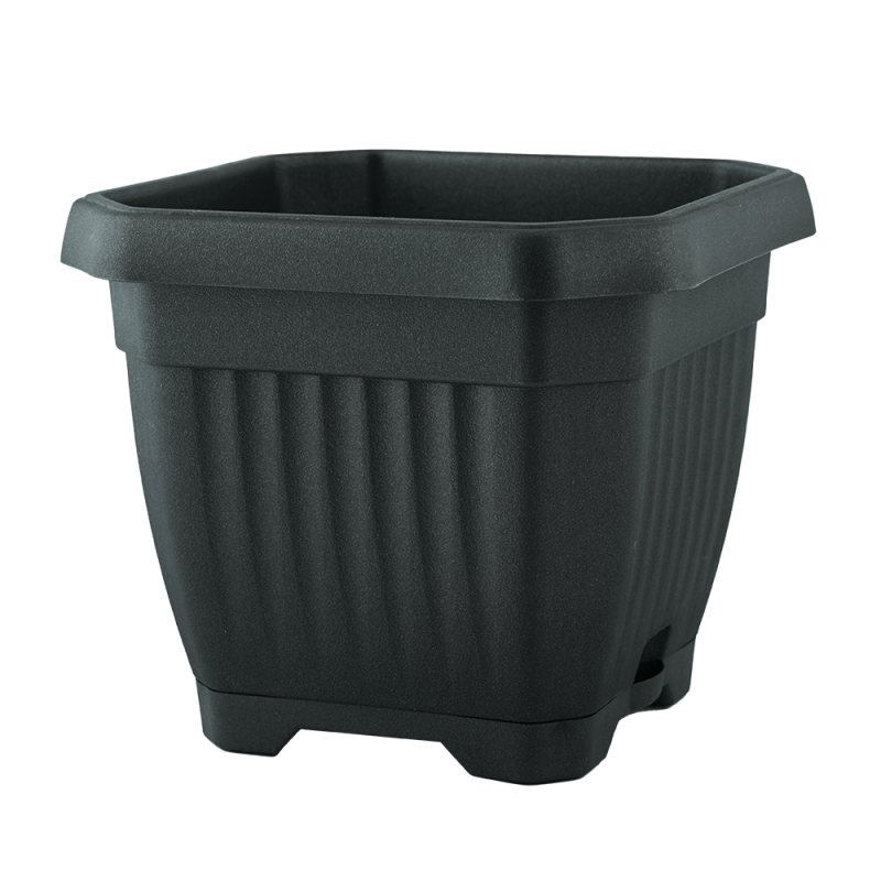 Doniczka z podstawką OCTAGON 40x40cm 25151 antracyt !