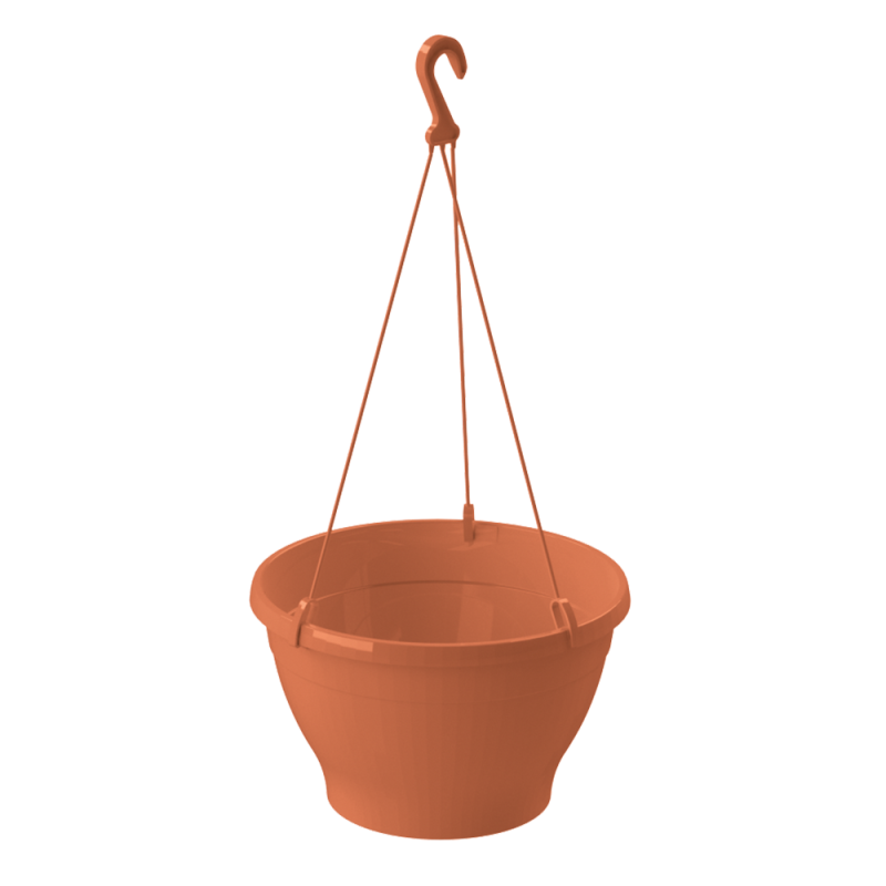 Doniczka wisząca MELROSE 26cm 07904 terakota