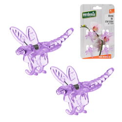 Klipsy do storczyka 4 sztuki 25110 fioletowy !