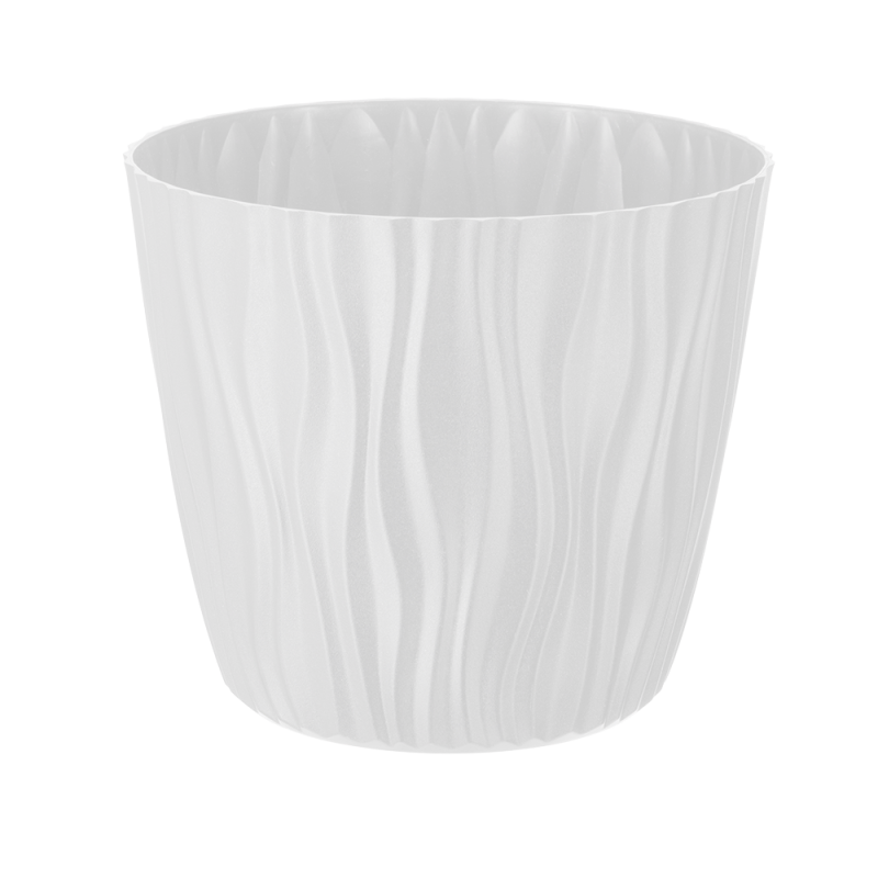 Doniczka SAHARA 28cm 07638 biały