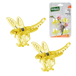 Klipsy do storczyka 4 sztuki 25110 żółty !