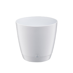 Doniczka z podstawką BEGONIA 5 25cm 26295 biały