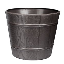 Doniczka DREWNOPODOBNA 6 38cm 7212 grafit