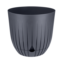 Doniczka BRITTA 3 21cm 36614 antracyt