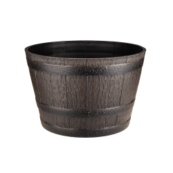 Donica BARRELBLOOM 53cm 24031 brąz ciemny