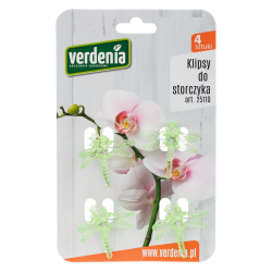 Klipsy do storczyka 4 sztuki 25110 zielony !