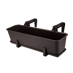 Podstawka prostokątna RATTAN 60cm 21911 brąz