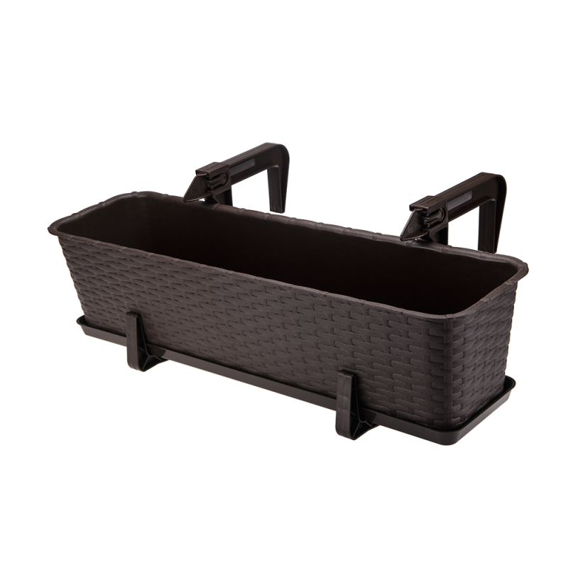 Podstawka prostokątna RATTAN 60cm 21911 brąz