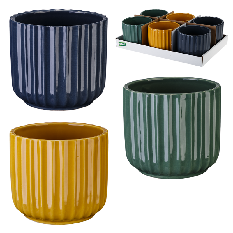 Osłonka ceramiczna KOLOR 12cm 26752 (tacka 6 sztuk) !