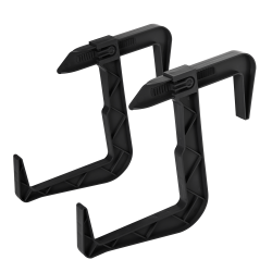 Komplet uchwytów do doniczki balkonowej 2 sztuki 23834 grafit/antracyt