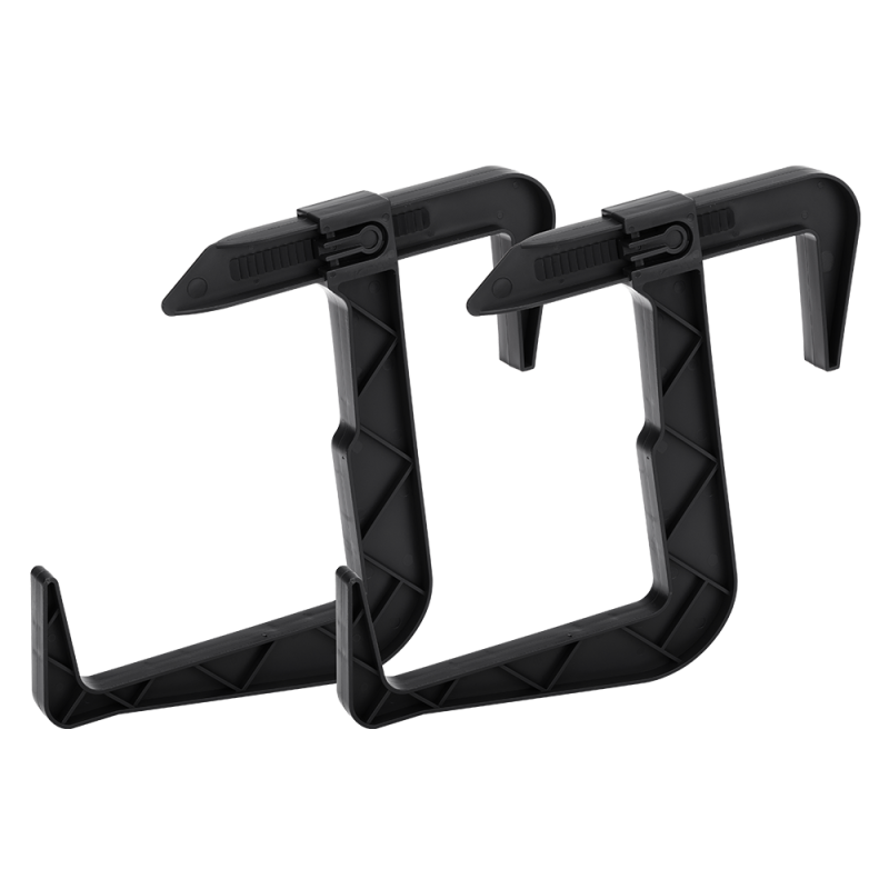 Komplet uchwytów do doniczki balkonowej RATTAN 2 sztuki 23837 antracyt