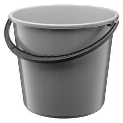 Wiadro OTELLO 14l 22433 szary