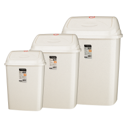 Kosz uchylny ALFI 7,5l 24210 beżowy 