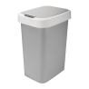 Kosz uchylny VALOR 25l 17439 szary jasny