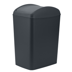 Kosz uchylny SLIM 20l 28321 antracyt