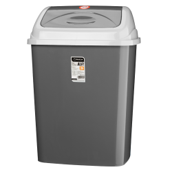 Kosz uchylny ALFI 27l 24212 szary 
