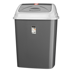 Kosz uchylny ALFI 50l 27725 szary 
