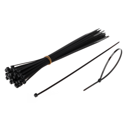 Opaski zaciskowe HOBBY mix 150 sztuk 12984 czarny