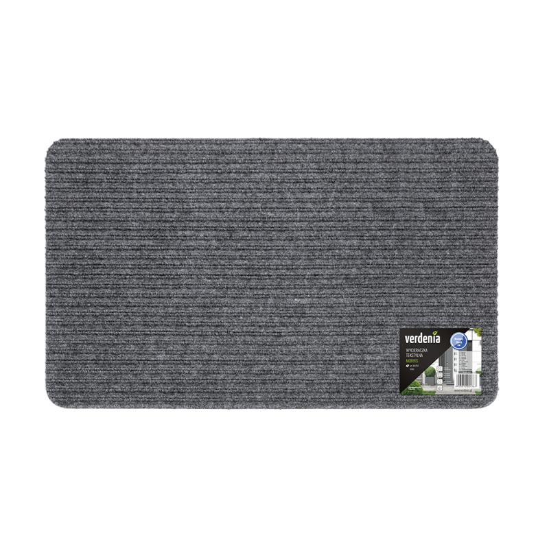 Wycieraczka tekstylna MORRIS 75x45cm 04750 szary