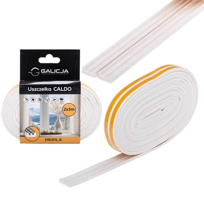 Uszczelka CALDO E 2x3m 17651 biały