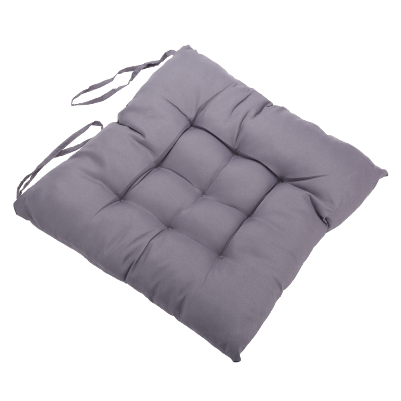 Poduszka siedzisko SIMONA 40x40cm 29289 szary