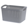 Koszyk prostokątny L WILLOW 6,6l 22794 szary jasny