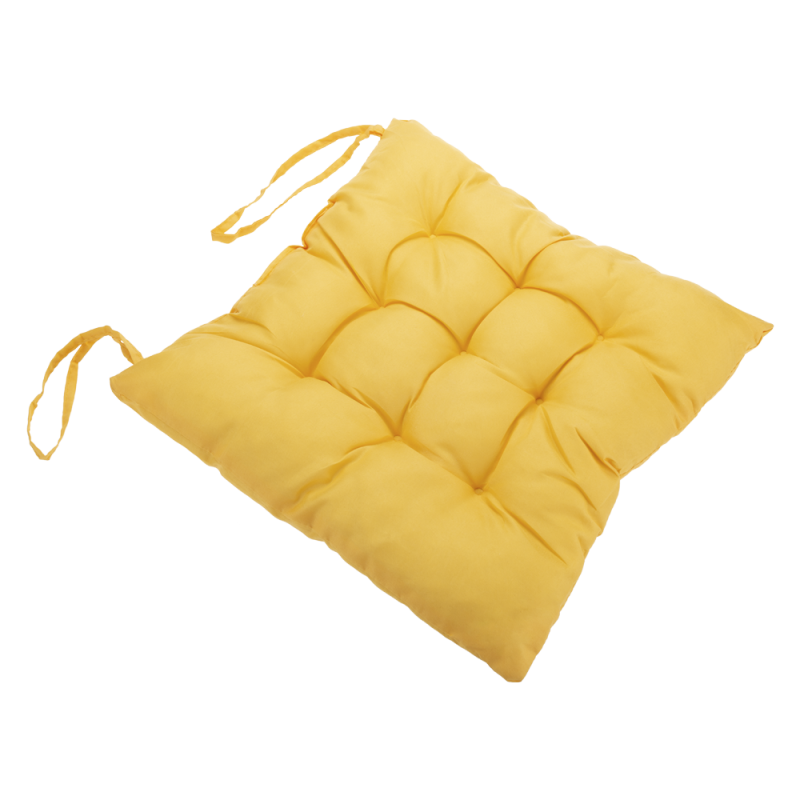 Poduszka siedzisko SIMONA 40x40cm 29289 musztardowy