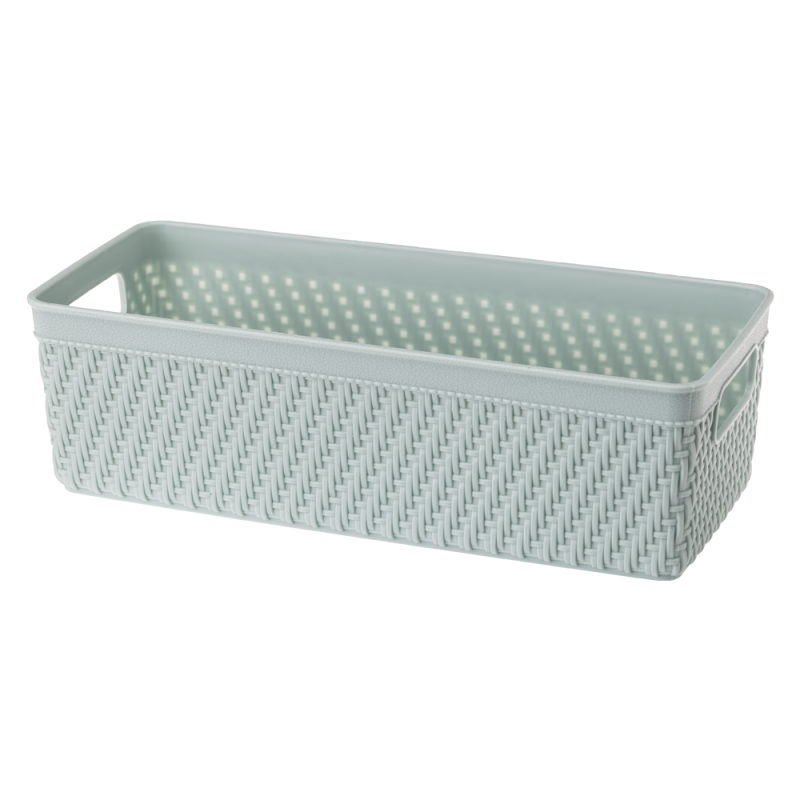 Koszyk LUIS 24x10,4x7,2cm 29647 miętowy