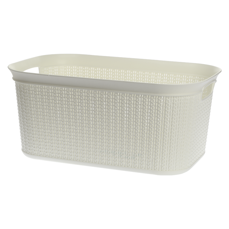 Kosz na pranie WILLOW 27l 22764 biały