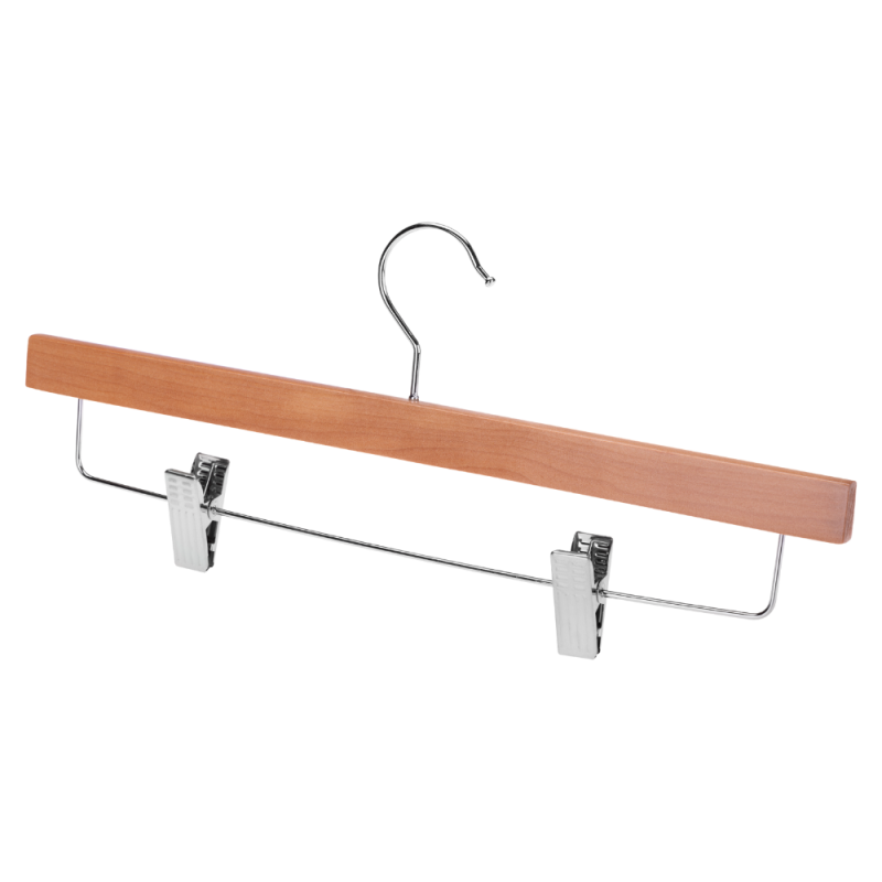 Wieszak drewniany z klipsami PABLO 14568