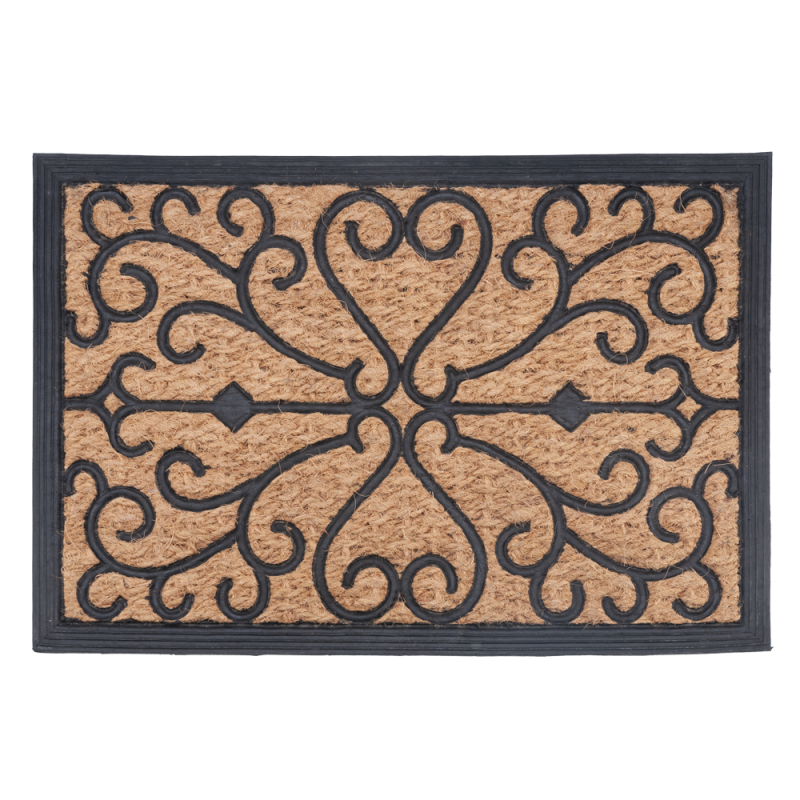 Wycieraczka gumowo kokosowa FRED 60x40cm 26407 wzór 5