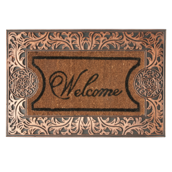 Wycieraczka gumowo kokosowa LUCAS 60x40cm 6548 wzór 1