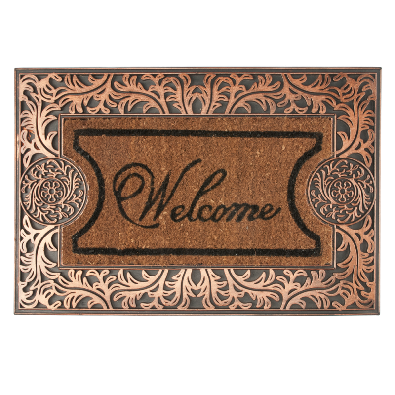 Wycieraczka gumowo kokosowa LUCAS 60x40cm 6548 wzór 1