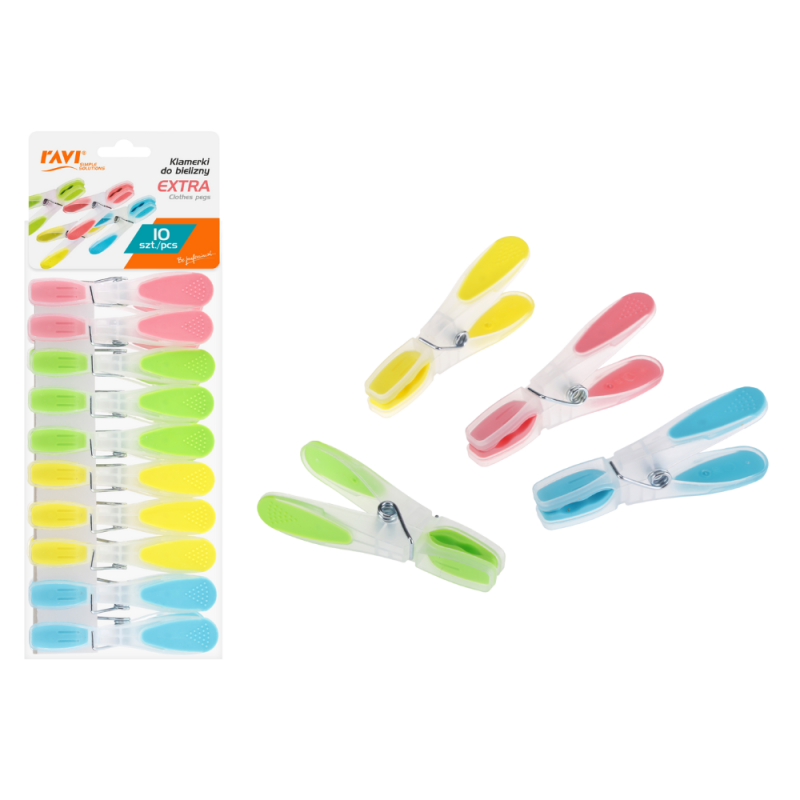Klamerki do bielizny EXTRA 10szt. 01017