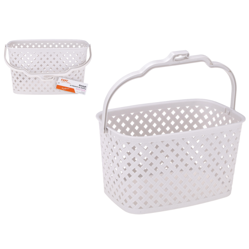 Koszyk RATTAN na klamerki do bielizny 01038