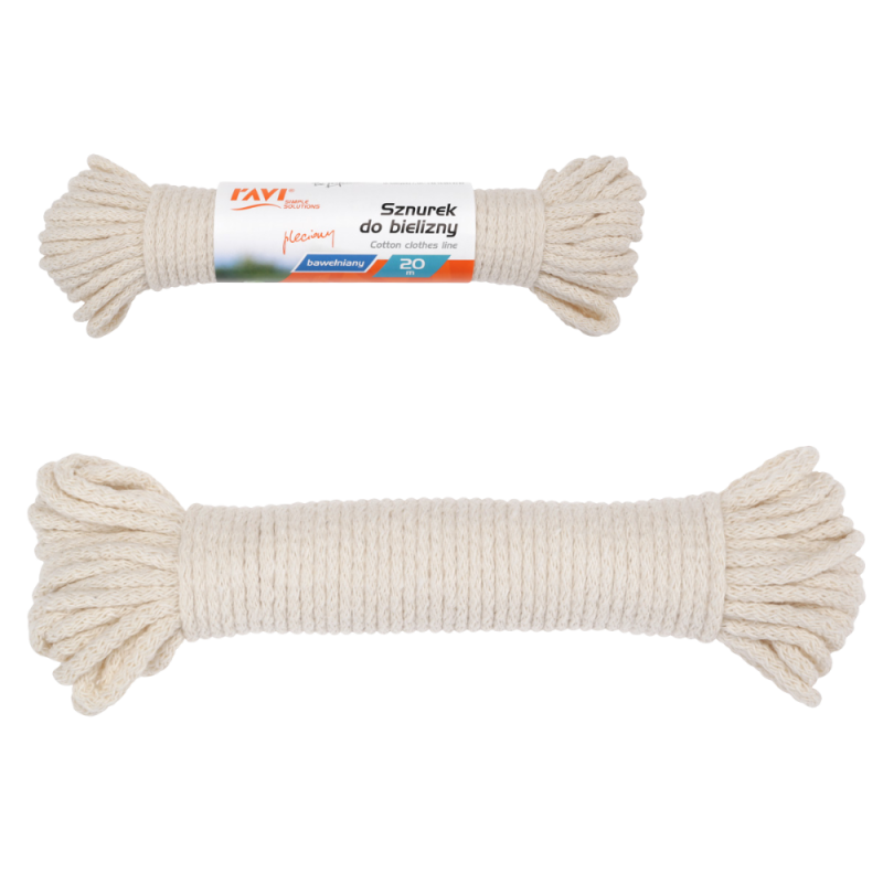 Sznurek bawełniany do bielizny 20m  01061