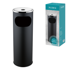 Koszo-popielnica 29395 czarny