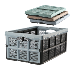 Kosz składany 32l 21070 szary