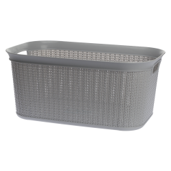 Kosz na pranie WILLOW 27l 22764 szary jasny