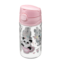 Bidon ze słomką KIDS 420ml 13882 wzór 2