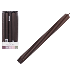 Świeca Ryflowana TREND 22/240 72014 brązowy wz6