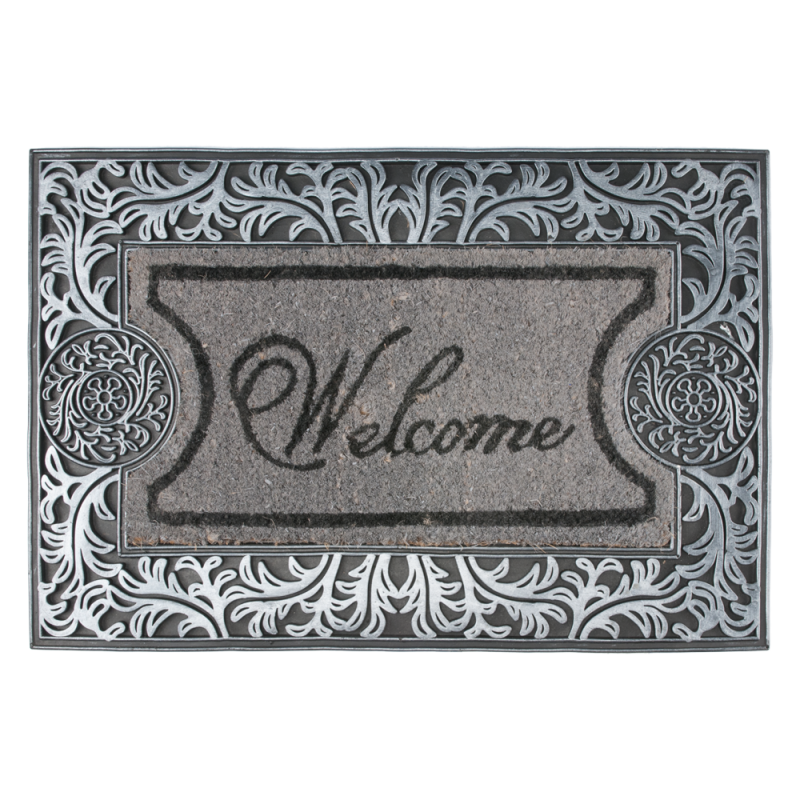 Wycieraczka gumowo kokosowa LUCAS 60x40cm 6548 wzór 3