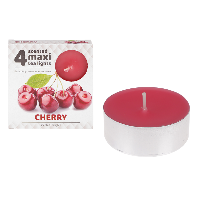 Podgrzewacze zapachowe MAXI 4szt. 97322 Wiśnia