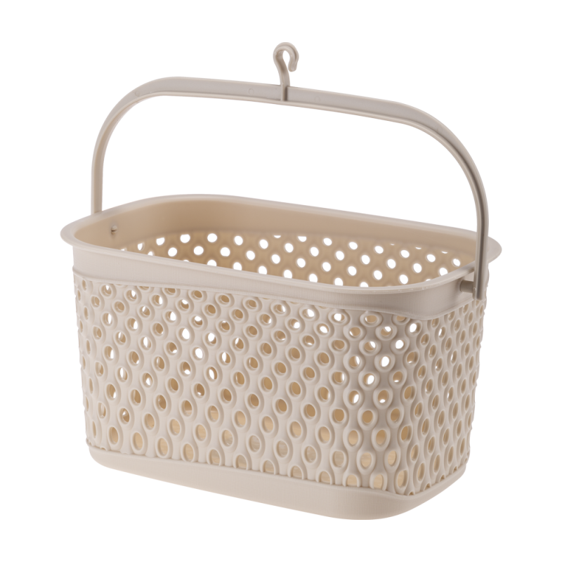 Koszyk na klamerki ORION 02985 beżowy