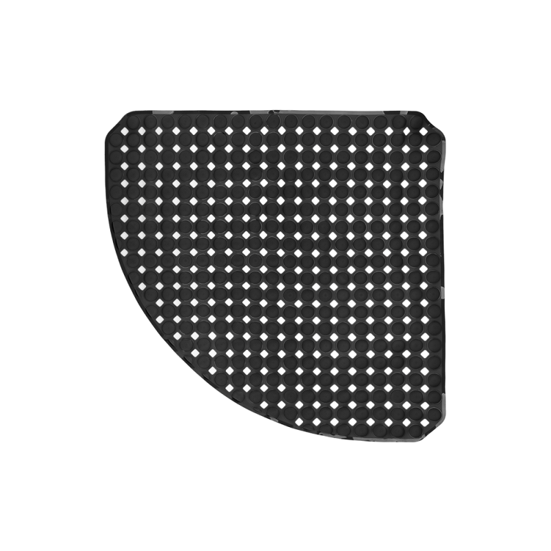 Mata łazienkowa narożna BABEL 53x53cm 29074 czarny !