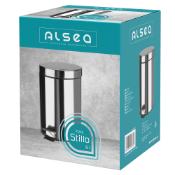 Kosz łazienkowy na śmieci okrągły z pedałem STILLO 5l 29434