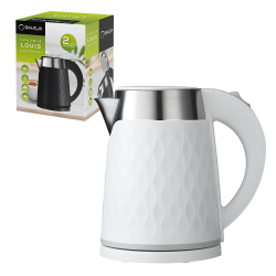 CZAJNIK ELEKTRYCZNY NDZ/PLAST 1,7L LOUIS 28683 BIAŁY