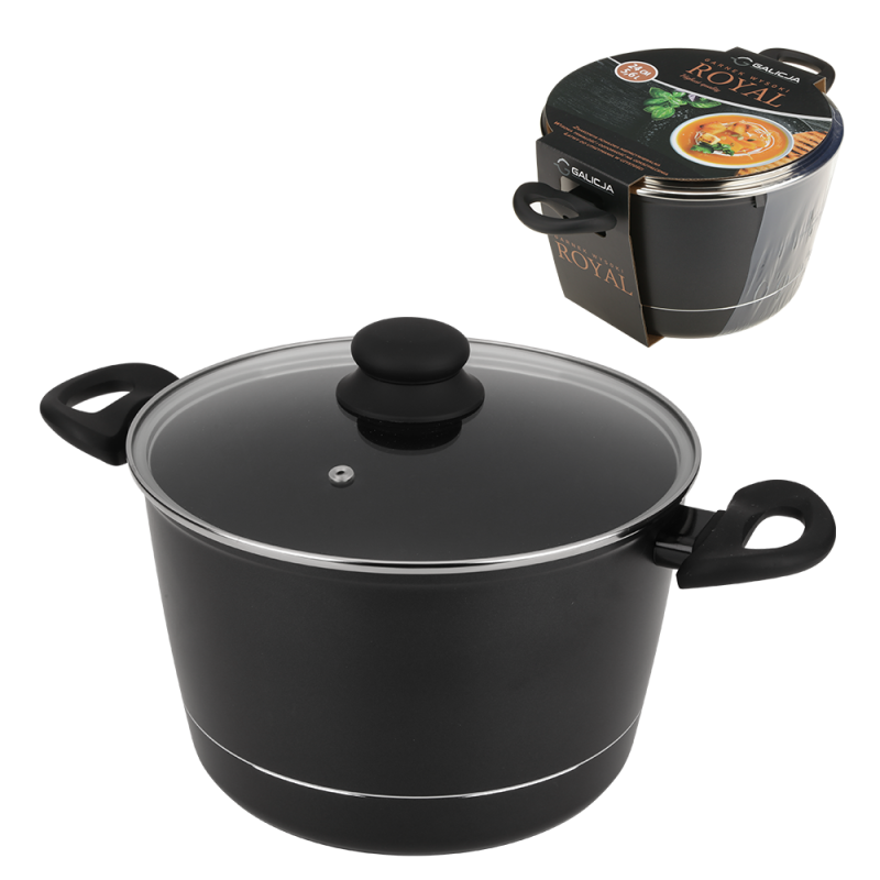 Garnek wysoki ROYAL 24cm/5,6l 20644