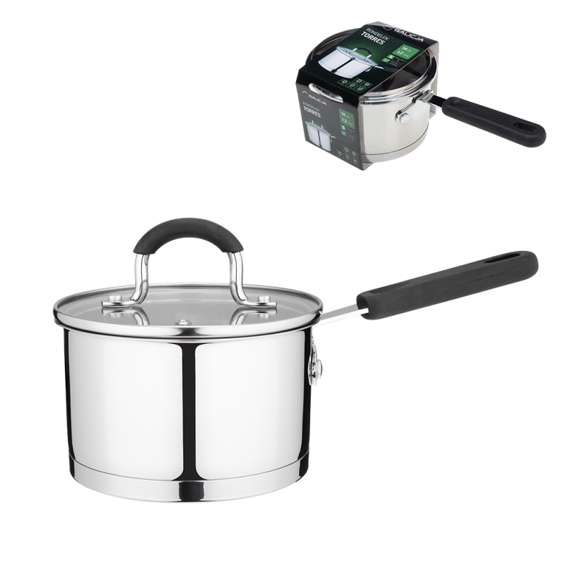 Rondelek nierdzewny TORRES 14cm/1,2l 31831